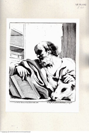 Vorderseite von Istituto Nazionale per la Grafica [http://creativecommons.org/publicdomain/mark/1.0/] Die vier EvangelistenLukas - , bh485380. Foto.