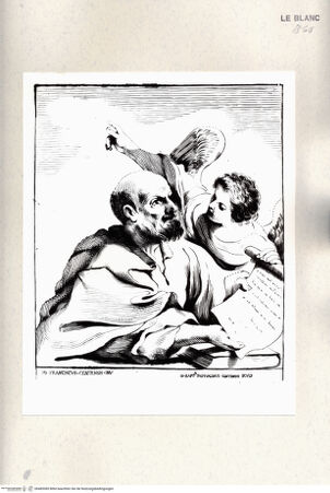 Vorderseite von Istituto Nazionale per la Grafica [http://creativecommons.org/publicdomain/mark/1.0/] Die vier EvangelistenMatthäus - , bh485385. Foto.