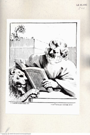 Vorderseite von Istituto Nazionale per la Grafica [http://creativecommons.org/publicdomain/mark/1.0/] Die vier EvangelistenMarkus - , bh485387. Foto.