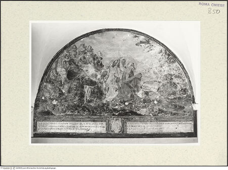 Vorderseite von Sopr. BAS ROMA [https://rightsstatements.org/page/CNE/1.0/] Szenen aus dem Leben verschiedener heiliger EremitenVerschiedene heilige Eremiten und Eremitinnen in Anbetung - , bh485829_recto. Foto.