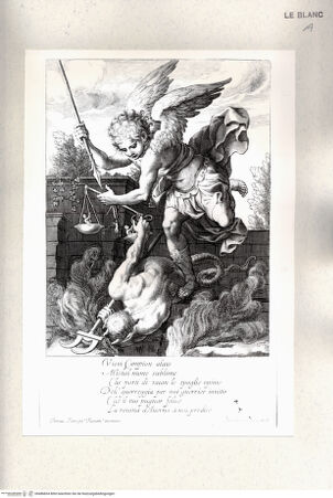 Vorderseite von Istituto Nazionale per la Grafica [http://creativecommons.org/publicdomain/mark/1.0/] Der Fall des Luzifer - , bh486834. Foto.