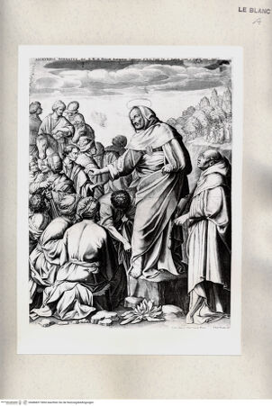 Vorderseite von Istituto Nazionale per la Grafica [http://creativecommons.org/publicdomain/mark/1.0/] Der heilige Raimund Nonnatus predigt unter den Moslems - , bh486837. Foto.