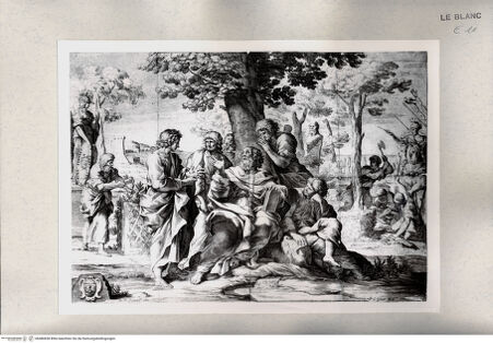 Vorderseite von Istituto Nazionale per la Grafica [http://creativecommons.org/publicdomain/mark/1.0/] These mit Platon und seinen Schülern - , bh486838. Foto.