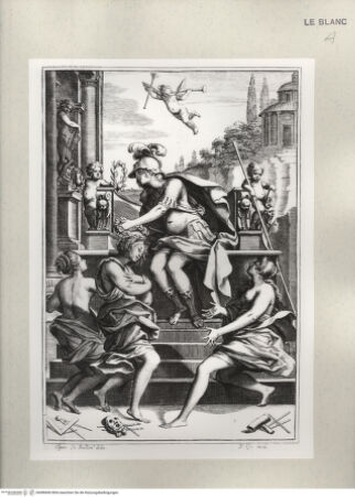 Vorderseite von Istituto Nazionale per la Grafica [http://creativecommons.org/publicdomain/mark/1.0/] Allegorie der Künste - , bh486846. Foto.