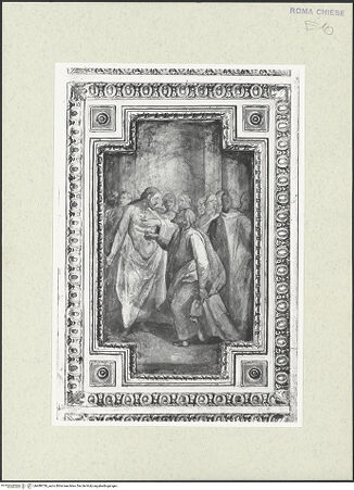 Vorderseite von Sopr. BAS ROMA [https://www.deutsche-digitale-bibliothek.de/content/lizenzen/rv-ez/] Der ungläubige Thomas - , bh488739_recto. Foto.