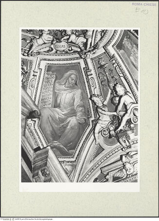 Vorderseite von Sopr. BAS ROMA [https://www.deutsche-digitale-bibliothek.de/content/lizenzen/rv-ez/] Pendentif: Der Prophet Jesaias - , bh488745_recto. Foto.
