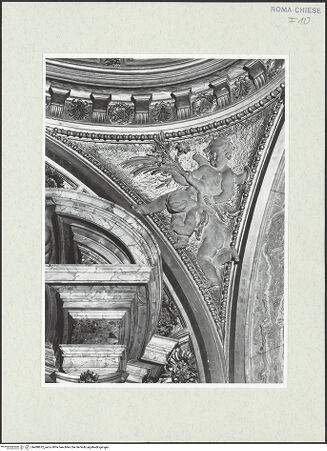 Vorderseite von Sopr. BAS ROMA [https://www.deutsche-digitale-bibliothek.de/content/lizenzen/rv-ez/] Zyklus von Engeln mit Pflanzen der MariensymbolikEngel mit Lilien - , bh488872_recto. Foto.