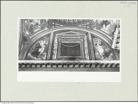 Vorderseite von Sopr. BAS ROMA [https://www.deutsche-digitale-bibliothek.de/content/lizenzen/rv-ez/] Musiziende Engel - , bh488878_recto. Foto.