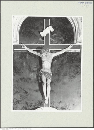 Vorderseite von Sopr. BAS ROMA [https://www.deutsche-digitale-bibliothek.de/content/lizenzen/rv-ez/] Kruzifix - , bh489197_recto. Foto.