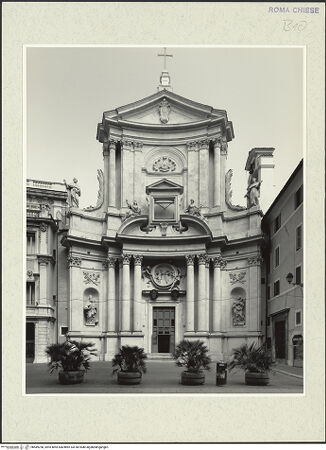 Vorderseite von Lieberman [https://www.deutsche-digitale-bibliothek.de/content/lizenzen/rv-ez/] San Marcello al Corso - , bh489258_recto. Foto.