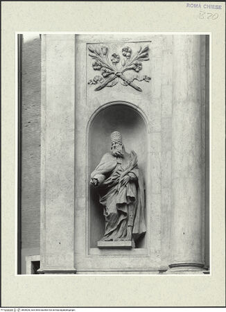 Vorderseite von Lieberman, Ralph [https://www.deutsche-digitale-bibliothek.de/content/lizenzen/rv-ez/] Heiliger Marcellus - , bh489260_recto. Foto.