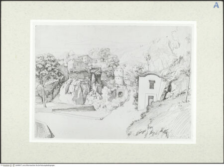 Vorderseite von Réunion des Musées Nationaux [https://www.deutsche-digitale-bibliothek.de/content/lizenzen/rv-ez/] Blick auf Corpo di Cava bei Salerno - , bh489817_recto. Foto.