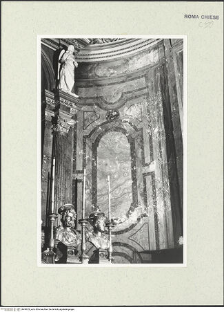 Vorderseite von Sopr. BAS Roma [https://www.deutsche-digitale-bibliothek.de/content/lizenzen/rv-ez/] San Giuseppe dei Falegnami - Apsis, Detail: rechte Seite, bh490059_recto. Foto.