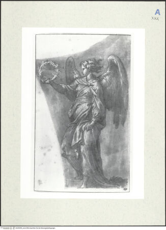 Vorderseite von Ecole Nationale Supérieure des Beaux Arts [https://www.deutsche-digitale-bibliothek.de/content/lizenzen/rv-ez/] Engel mit Dornenkrone - , bh490509_recto. Foto.