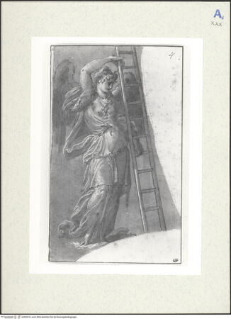 Vorderseite von Ecole Nationale Supérieure des Beaux Arts [https://www.deutsche-digitale-bibliothek.de/content/lizenzen/rv-ez/] Engel mit Passionswerkzeug - , bh490510_recto. Foto.