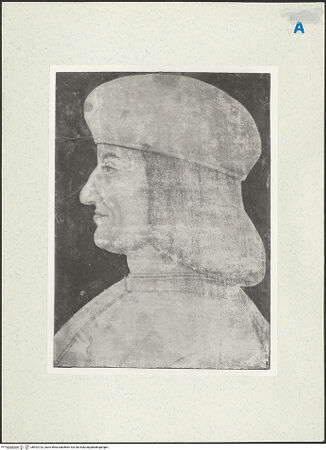 Vorderseite von Museum [https://www.deutsche-digitale-bibliothek.de/content/lizenzen/rv-ez/] Bildnis eines Mannes im Profil - , bh492722_recto. Foto: Anders, Jörg P..