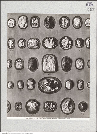 Vorderseite von Alinari [https://www.deutsche-digitale-bibliothek.de/content/lizenzen/rv-ez/] Kameen aus der Farnese-Sammlung - Kameen aus der Sammlung, bh493026-8_recto. Foto.