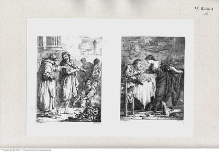 Vorderseite von Biblioteca Apostolica Vaticana [http://creativecommons.org/publicdomain/mark/1.0/] Illustrationen zu Fabeln von Jean de La FontaineDie Gänse des Bruders Philipp; Der Falke - , bh493217. Foto.