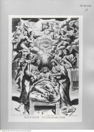 Vorderseite von Istituto Nazionale per la Grafica [http://creativecommons.org/publicdomain/mark/1.0/] Der Tod des heiligen Joseph - , bh493669. Foto.