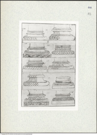 Vorderseite von Courtauld Institute [https://www.deutsche-digitale-bibliothek.de/content/lizenzen/rv-ez/] Houfe AlbumFolio 41: Aufnahmen zehn bestimmter Säulenbasen - , bh494458_recto. Foto.