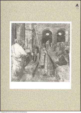 Vorderseite von Pinacoteca Civica [https://www.deutsche-digitale-bibliothek.de/content/lizenzen/rv-ez/] Eucharistische SzenenDas Kelchwunder - , bh495240_recto. Foto.