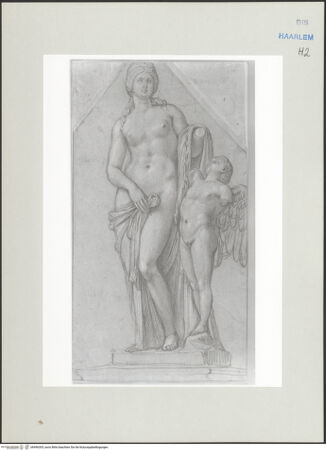 Vorderseite von Teylers Museum [http://creativecommons.org/publicdomain/mark/1.0/] Römische StudienmappeDie sogenannte Venus Felix - , bh496305_recto. Foto.