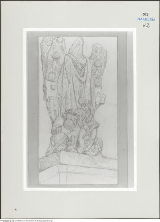 Vorderseite von Teylers Museum [http://creativecommons.org/publicdomain/mark/1.0/] Römische StudienmappeTrofei di Mario - , bh496310_recto. Foto.