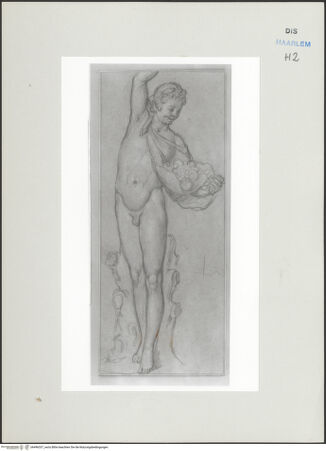 Vorderseite von Teylers Museum [http://creativecommons.org/publicdomain/mark/1.0/] Römische StudienmappeSatyr - , bh496337_recto. Foto.