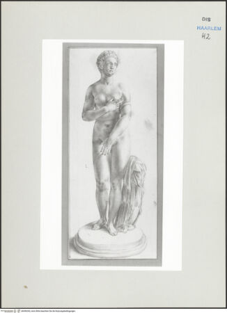 Vorderseite von Teylers Museum [http://creativecommons.org/publicdomain/mark/1.0/] Römische StudienmappeVenus - , bh496343_recto. Foto.