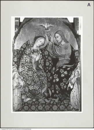 Vorderseite von Akademie der Bildenden Künste, Wien [https://www.deutsche-digitale-bibliothek.de/content/lizenzen/rv-ez/] Marienkrönung - , bh496525_recto. Foto.