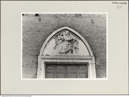 Vorderseite von Courtauld Institute, Conway Library [https://www.deutsche-digitale-bibliothek.de/content/lizenzen/rv-ez/] Relief: Der Evangelist Matthäus - , bh496872_recto. Foto.