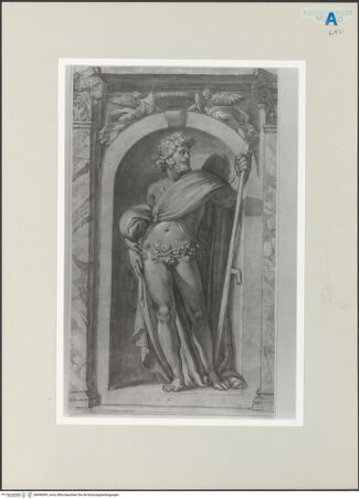 Vorderseite von Haarlem, Teylers Museum [https://www.deutsche-digitale-bibliothek.de/content/lizenzen/rv-ez/] Saturn, nach Polidoro - , bh496893_recto. Foto.