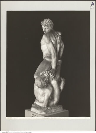 Vorderseite von Alinari [https://www.deutsche-digitale-bibliothek.de/content/lizenzen/rv-ez/] Die Tugend besiegt das Laster - , bh497017_recto. Foto.