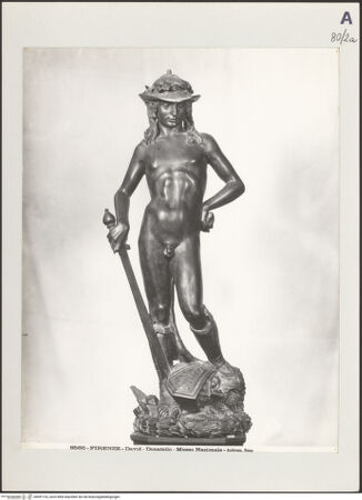 Vorderseite von Alinari [https://www.deutsche-digitale-bibliothek.de/content/lizenzen/rv-ez/] David - , bh497152_recto. Foto.