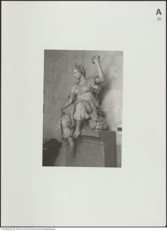 Vorderseite von Goldkuhle, F. [https://www.deutsche-digitale-bibliothek.de/content/lizenzen/rv-fz/] Juno - Detail: Oberkörper der Statue, bh497346_recto. Foto.