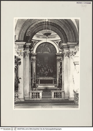 Vorderseite von ICCD [https://www.deutsche-digitale-bibliothek.de/content/lizenzen/rv-ez/] Santa Maria del PopoloCappella Chigi - , bh497666_recto. Foto.