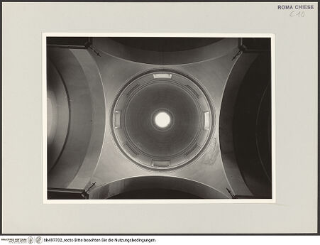 Vorderseite von ICCD [https://www.deutsche-digitale-bibliothek.de/content/lizenzen/rv-ez/] Sant'Eligio degli Orefici - Innen, Kuppel, bh497702_recto. Foto.