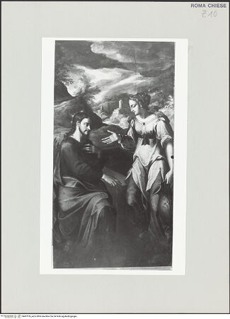 Vorderseite von Sopr. BAS ROMA [https://www.deutsche-digitale-bibliothek.de/content/lizenzen/rv-ez/] Noli me tangere - , bh497916_recto. Foto.