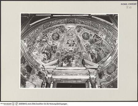 Vorderseite von Sopr. BAS ROMA [https://www.deutsche-digitale-bibliothek.de/content/lizenzen/rv-ez/] Szenen aus dem Leben der heiligen Chiara von Montefalco - Gesamtansicht, bh498410_recto. Foto.