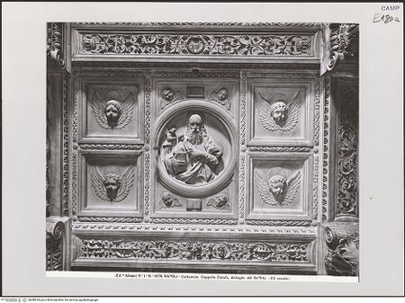 Vorderseite von Alinari [https://www.deutsche-digitale-bibliothek.de/content/lizenzen/rv-ez/] DeckenkassettierungMatthäus - Gesamtansicht, bh498510_recto. Foto.