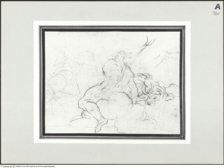 Vorderseite von Bibliotheca Hertziana [https://www.deutsche-digitale-bibliothek.de/content/lizenzen/rv-fz/] Pluto oder Personifikation des Nils (?) - , bh498814_recto. Foto.