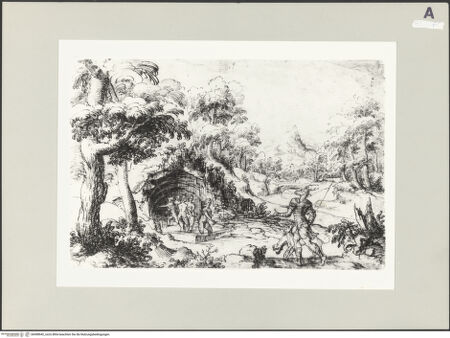 Vorderseite von Bibliotheca Hertziana [https://www.deutsche-digitale-bibliothek.de/content/lizenzen/rv-fz/] Diana und Actaeon - , bh498942_recto. Foto.