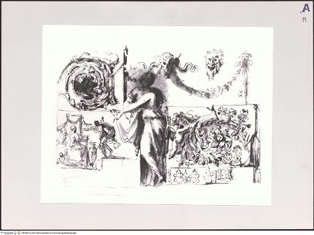 Vorderseite von Bibliotheca Hertziana [https://www.deutsche-digitale-bibliothek.de/content/lizenzen/rv-fz/] Studien nach der Antike - , bh498975_recto. Foto.