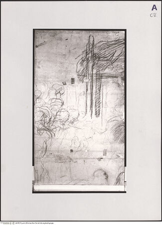 Vorderseite von Statens Konstmuseer [https://www.deutsche-digitale-bibliothek.de/content/lizenzen/rv-ez/] Skizze für eine "Anbetung der Könige" - , bh499219_recto. Foto.