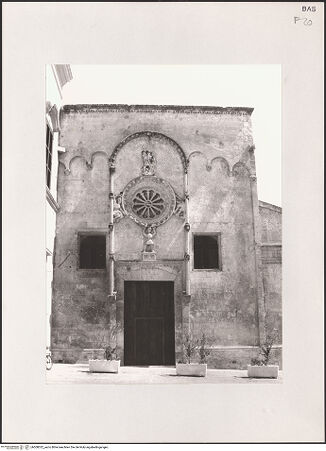 Vorderseite von Deckers-Matzko [https://www.deutsche-digitale-bibliothek.de/content/lizenzen/rv-ez/] San DomenicoWestfassade - Teilansicht, bh500022_recto. Foto: Deckers-Matzko, Renate J..