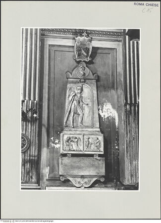 Vorderseite von Sopr. BAS ROMA [https://www.deutsche-digitale-bibliothek.de/content/lizenzen/rv-ez/] Kenotaph für Virginia Rasponi Mangelli - , bh501379_recto. Foto.