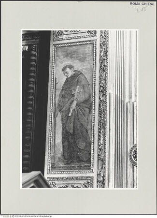 Vorderseite von Sopr. BAS ROMA [https://www.deutsche-digitale-bibliothek.de/content/lizenzen/rv-ez/] Zwei HeiligeSeliger Pietro della Croce - , bh501380_recto. Foto.