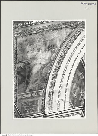 Vorderseite von Sopr. BAS ROMA [https://www.deutsche-digitale-bibliothek.de/content/lizenzen/rv-ez/] Zwei ProphetenDavid - , bh501411_recto. Foto.