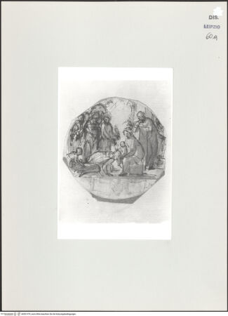 Vorderseite von Museum der bildenden Künste [https://www.deutsche-digitale-bibliothek.de/content/lizenzen/rv-ez/] Anbetung der Könige - , bh501479_recto. Foto.