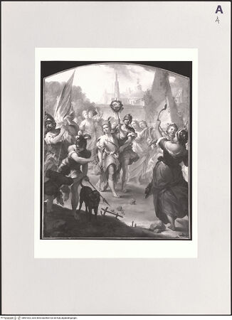 Vorderseite von unbekannt [https://rightsstatements.org/page/CNE/1.0/] Triumph Davids - , bh501823_recto. Foto.